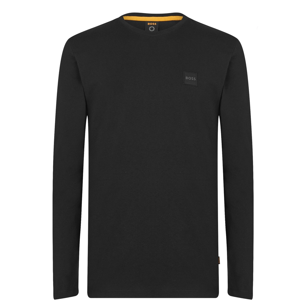 Hugo Boss Tacks Long Sleeve T Shirt - Black 001